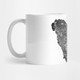 Goldendoodle dog black and white Mug